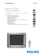 Preview for 1 page of Philips 25PT5541/77 Specifications