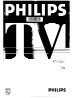 Philips 25PT632A User Manual предпросмотр