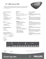 Preview for 2 page of Philips 25PT7308 Specifications