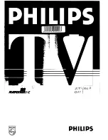 Philips 25PT802A User Manual preview