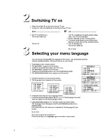 Preview for 8 page of Philips 25PT825B User Manual