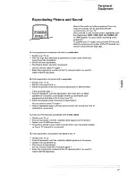 Preview for 31 page of Philips 25PT825B User Manual