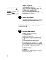 Предварительный просмотр 8 страницы Philips 25PT9001 User Manual