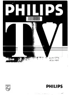 Philips 25PV5776 Handbook preview