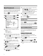 Preview for 8 page of Philips 25PV707 Operating Instructions Manual