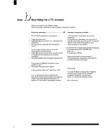 Preview for 8 page of Philips 25SL5501/10B User Manual