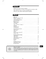 Preview for 193 page of Philips 26-LCD HDTV MONITOR FLAT TV CRYSTAL CLEAR III 26PF8946 User Manual