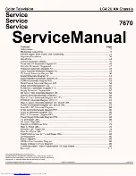 Philips 26FW5220 Service Manual preview