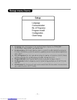 Preview for 6 page of Philips 26HF5444 - annexe 3 Manual