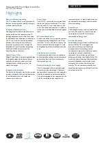 Preview for 2 page of Philips 26HF7875 Specification Sheet