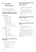 Preview for 52 page of Philips 26HFL3233D User Manual