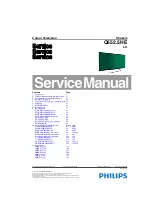 Preview for 1 page of Philips 26HFL5008D/12 Service Manual