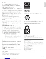 Preview for 5 page of Philips 26HFL5561L/27 User Manual