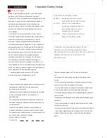 Preview for 2 page of Philips 26MF605W/17 Service Manual