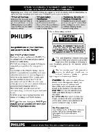 Preview for 41 page of Philips 26PF1000/62 User Manual