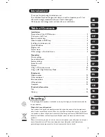 Preview for 5 page of Philips 26PF3320 User Manual