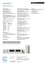 Preview for 3 page of Philips 26PF4310 Specification Sheet