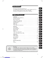 Preview for 3 page of Philips 26PF4310 User Manual