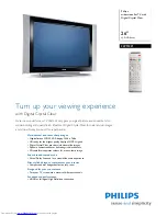 Philips 26PF5321 Specifications preview