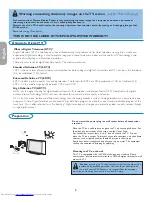 Предварительный просмотр 10 страницы Philips 26PF5321D/37 User Manual