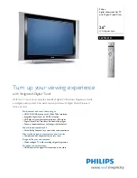 Preview for 1 page of Philips 26PF5521D Brochure