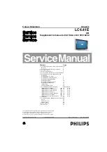 Philips 26PF7521D Service Manual предпросмотр