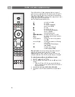 Preview for 44 page of Philips 26PF9531/10 User Manual