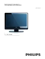 Preview for 1 page of Philips 26PFL3403 User Manual