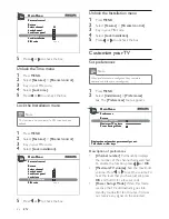 Preview for 22 page of Philips 26PFL3403 User Manual