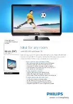 Preview for 1 page of Philips 26PFL4007H Specifications