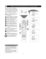 Preview for 16 page of Philips 26PW8402137 User m User Manual