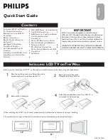 Preview for 1 page of Philips 26TA1600/98 Quick Start Manual