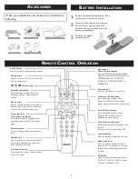 Предварительный просмотр 3 страницы Philips 26TA1600/98 Quick Start Manual