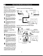 Предварительный просмотр 8 страницы Philips 27-COLOR TV FAUX FLAT BLACK CAB. 27PT541S Directions For Use Manual