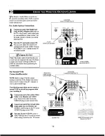 Предварительный просмотр 12 страницы Philips 27-COLOR TV FAUX FLAT BLACK CAB. 27PT541S Directions For Use Manual