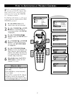 Предварительный просмотр 7 страницы Philips 27-COLOR TV REAL FLAT 27PT633R - Directions For Use Manual