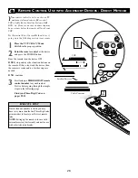 Предварительный просмотр 26 страницы Philips 27-COLOR TV REAL FLAT 27PT633R - Directions For Use Manual