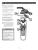 Предварительный просмотр 28 страницы Philips 27-COLOR TV REAL FLAT 27PT633R - Directions For Use Manual