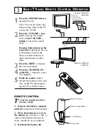 Предварительный просмотр 5 страницы Philips 27-HDTV MONITOR TV 27PT8420 Quick Use And Hookup Manual