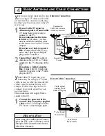 Предварительный просмотр 6 страницы Philips 27-HDTV MONITOR TV 27PT8420 Quick Use And Hookup Manual