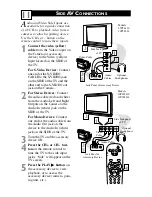 Предварительный просмотр 13 страницы Philips 27-HDTV MONITOR TV 27PT8420 Quick Use And Hookup Manual