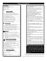 Preview for 4 page of Philips 27 IN COLOR TV TS2779C Instructions For Use Manual