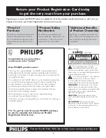 Preview for 2 page of Philips 27-REAL FLAT SDTV 27PT9015D - Hook Up Guide User Manual