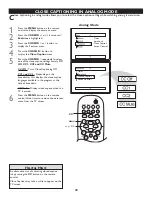 Preview for 28 page of Philips 27-REAL FLAT SDTV 27PT9015D - Hook Up Guide User Manual