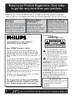 Предварительный просмотр 3 страницы Philips 27-STEREO TV 27PT5445 User Manual