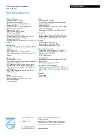 Preview for 3 page of Philips 273P3PHEB Specifications