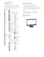 Предварительный просмотр 9 страницы Philips 275C5 User Manual