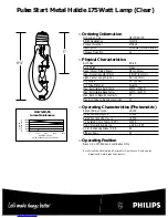 Philips 276626 Operating Instructions preview