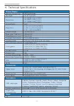 Preview for 14 page of Philips 276E7 User Manual