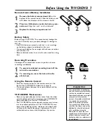 Предварительный просмотр 7 страницы Philips 27DVCR55S Owner'S Manual